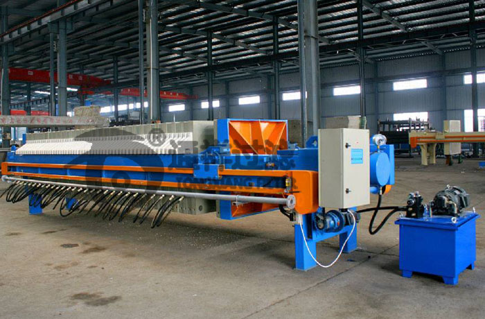 1000型號隔膜壓濾機